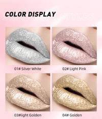 Diamond Shimmer Waterproof Liquid Lip Gloss