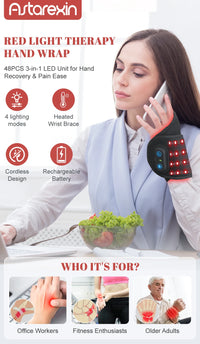 Red Light Therapy Wrap for Wrist and Ankle Pain Relief