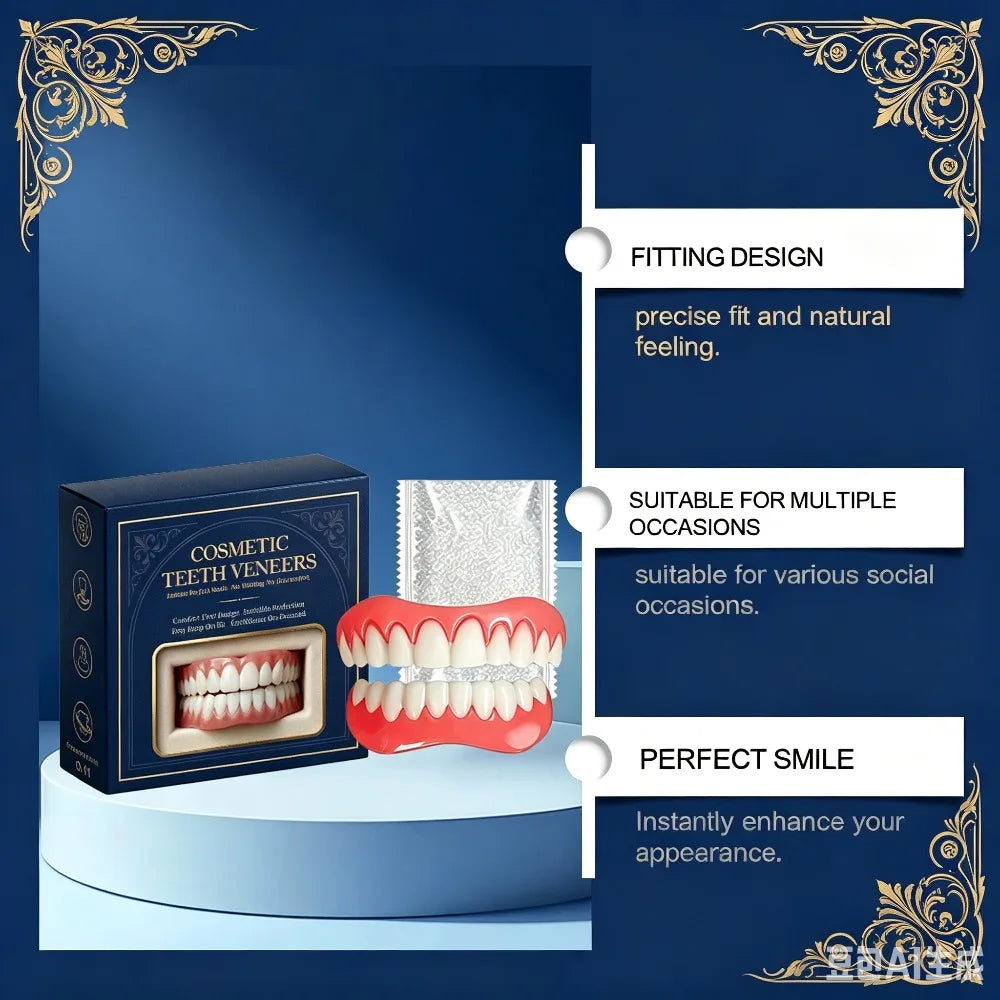 Custom Fit Moldable Cosmetic Dentures for a Natural Smile - 6