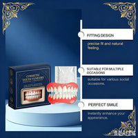 Custom Fit Moldable Cosmetic Dentures for a Natural Smile