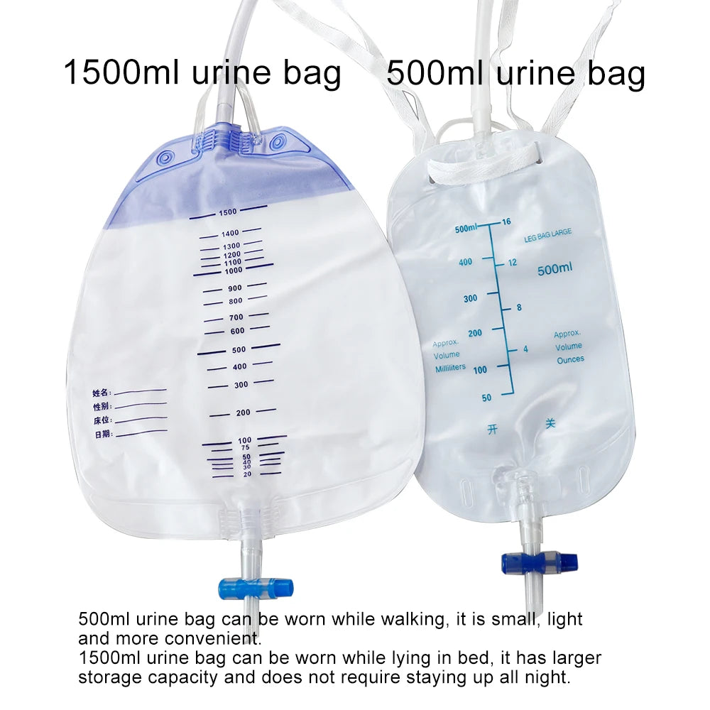 Wearable Silicone Urine Collection System for Men - 3