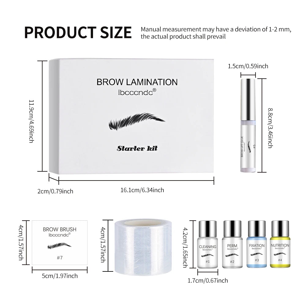 Professional Home Brow Lamination Kit - 12