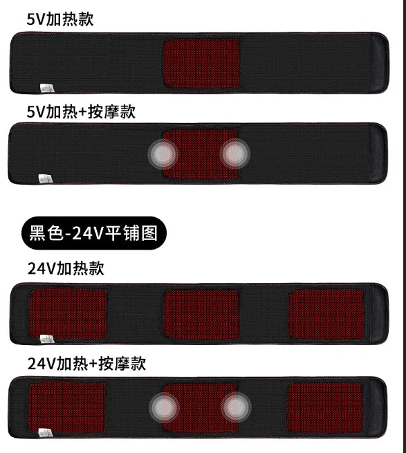 Red Light Therapy Waist Heating Belt for Lumbar Relief - 8
