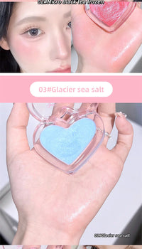 Heart-Shaped Water-Luminous Blush & Highlighter Cream