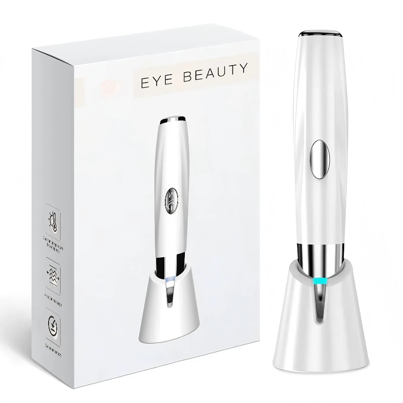3-in-1 LED Eye Massager for Dark Circles and Puffiness - 12