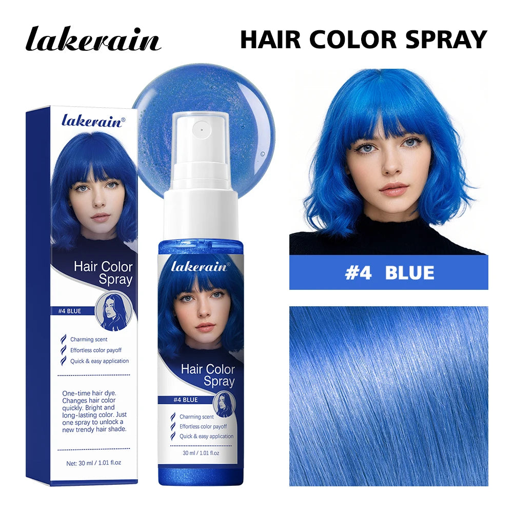 Instant Temporary Hair Color Spray for Parties and Styling - 19