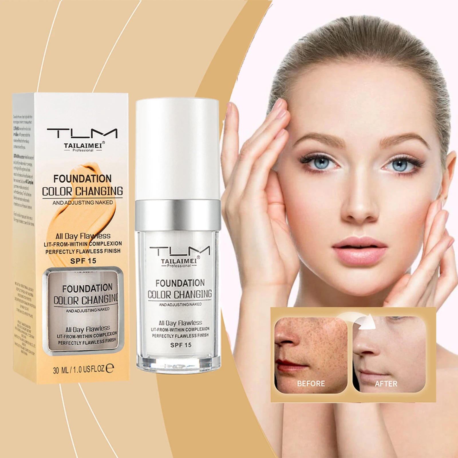 Color-Changing Flawless Liquid Foundation - 2