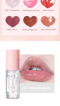 6-Piece Hydrating Water-Gloss Lip Oil Set