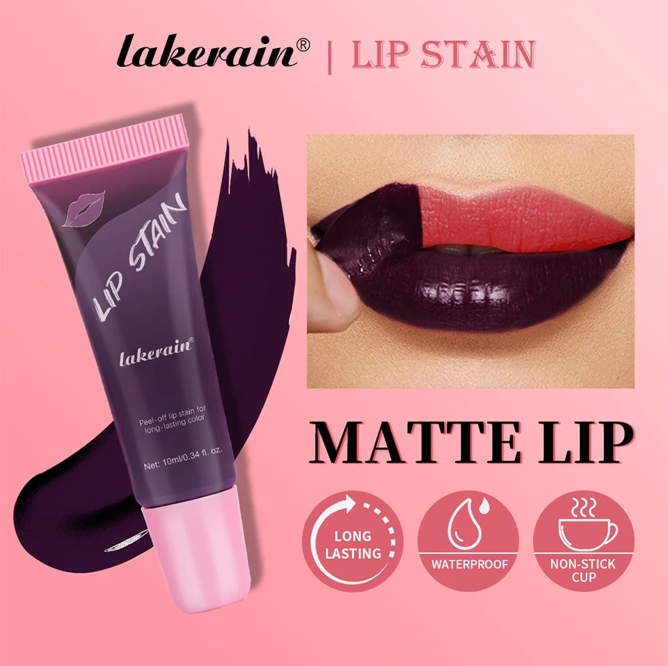 Waterproof Peel-Off Matte Lip Stain - 7