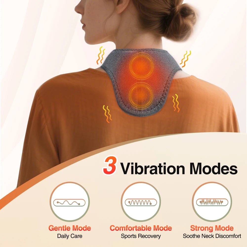 Heated Vibrating Ankle and Wrist Support Wrap - 21
