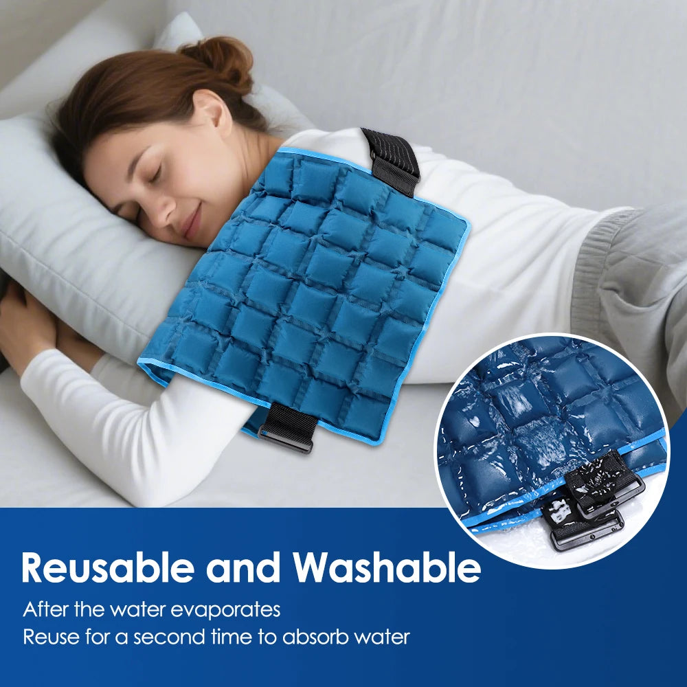 Reusable Hot and Cold Therapy Wrap for Joint and Muscle Pain - 9