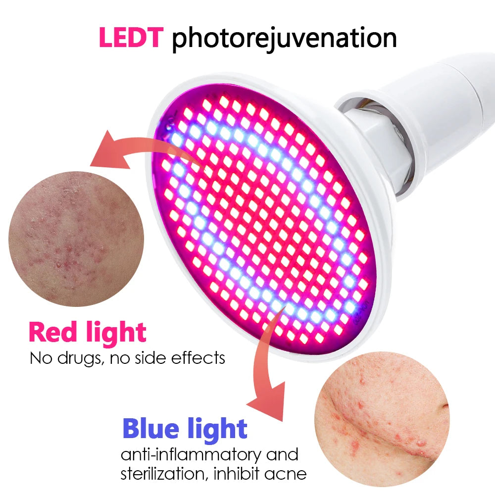 LED Photon Therapy Lamp for Acne and Skin Rejuvenation - 4