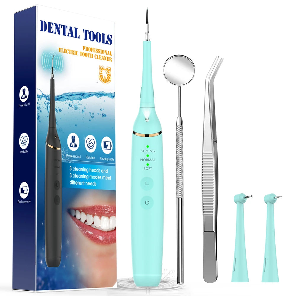 Electric Sonic Tooth Calculus & Tartar Remover Tool - 23