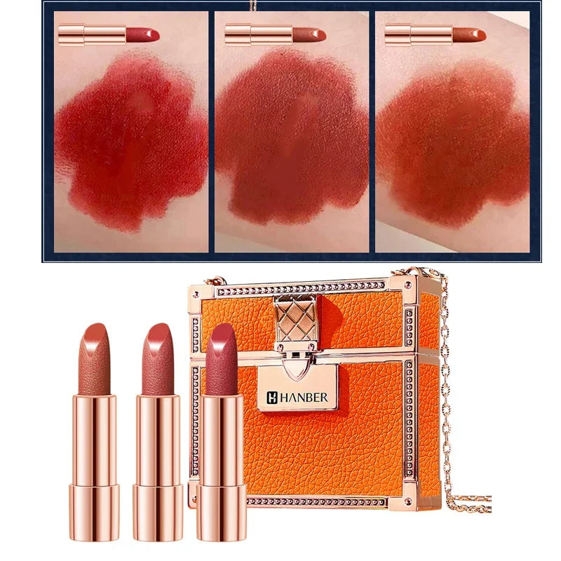 Matte Velvet Lipstick Set in Luxury Gift Case - 62