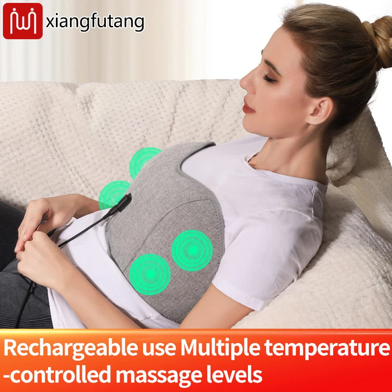 Red Light Heating Chest Massager for Pain Relief - 4