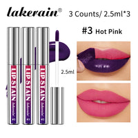 3-Piece Waterproof Peel-Off Lip Stain Set