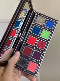 10-Color Waterproof Shimmer Eyeshadow Palette