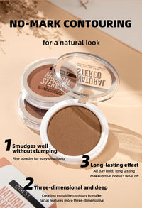 3-in-1 Face Contouring & Highlighting Powder Palette