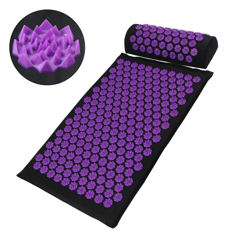 Acupressure Massage Mat and Pillow Set for Pain Relief - 5