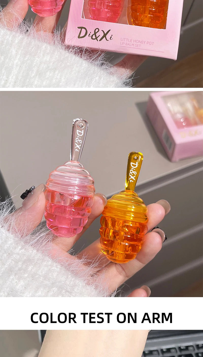 Hydrating Honey Pot Lip Gloss Set - 12