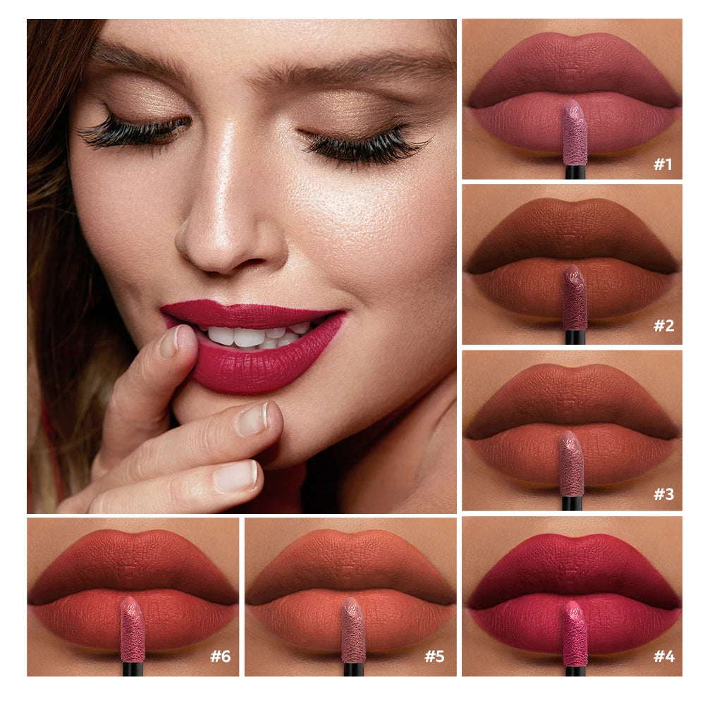 Long-Lasting Waterproof Matte Lip Tint - 3