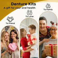 Comfort Fit Silicone Denture Set for Natural Looking Smile