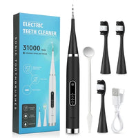 Electric Sonic Teeth Whitening & Plaque Removal Kit