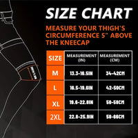 Full-Length Compression Leg & Knee Sleeve for Sports
