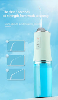 Portable Cordless Water Flosser for Teeth Cleaning