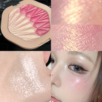 Shimmering Dual-Tone Highlighting Blush Palette
