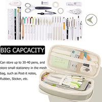 Large Capacity Double Layer Kawaii Pencil Case for Students