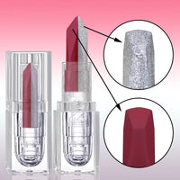Two-Tone Glitter Matte Lipstick for Bold Lips