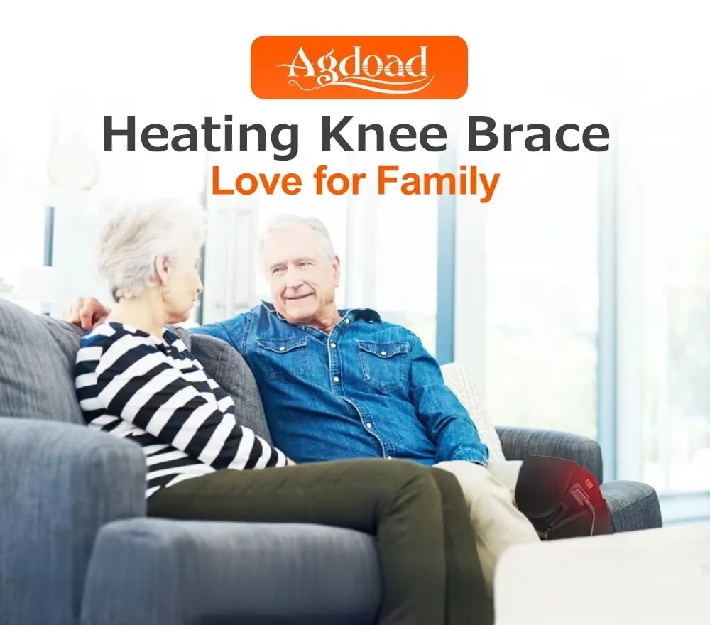 USB Electric Heated Knee Brace for Joint Pain and Recovery - 2