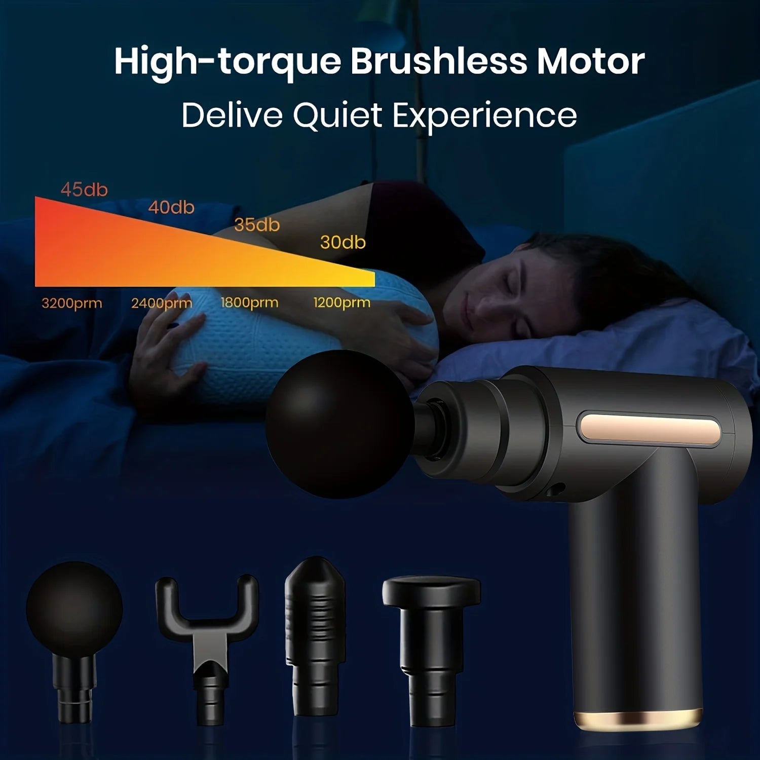 Deep Tissue Percussion Massage Gun for Muscle Recovery - 7