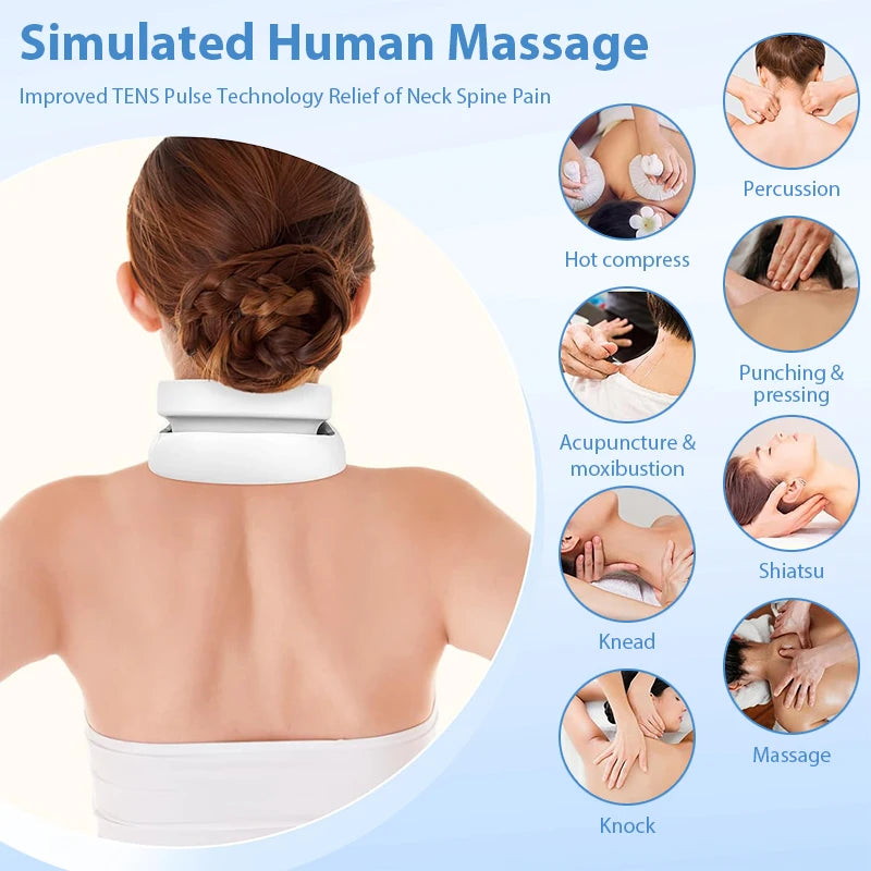 Electric Heated Neck and Shoulder Massager for Pain Relief - 15