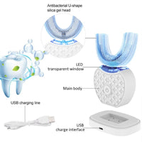 U-Shaped Sonic Electric Toothbrush for Deep Cleaning