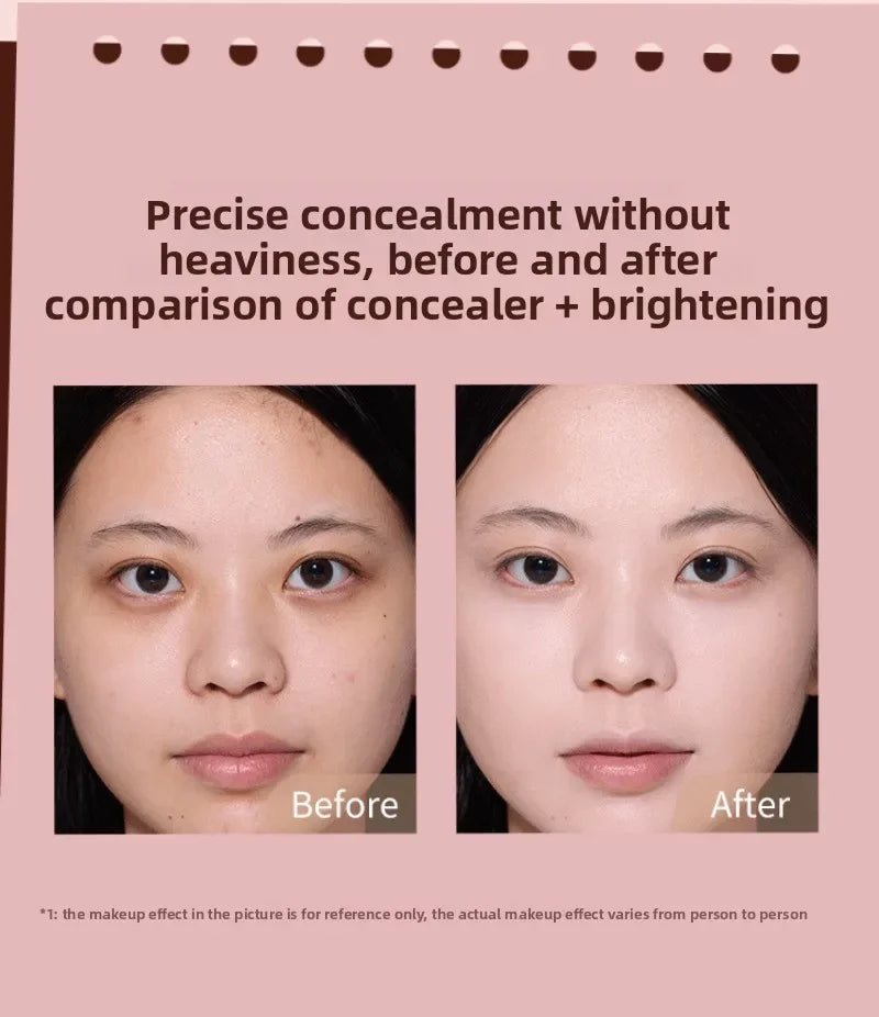 4-Color Cream Concealer Palette for Dark Circles and Contouring - 11