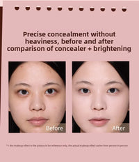 4-Color Cream Concealer Palette for Dark Circles and Contouring