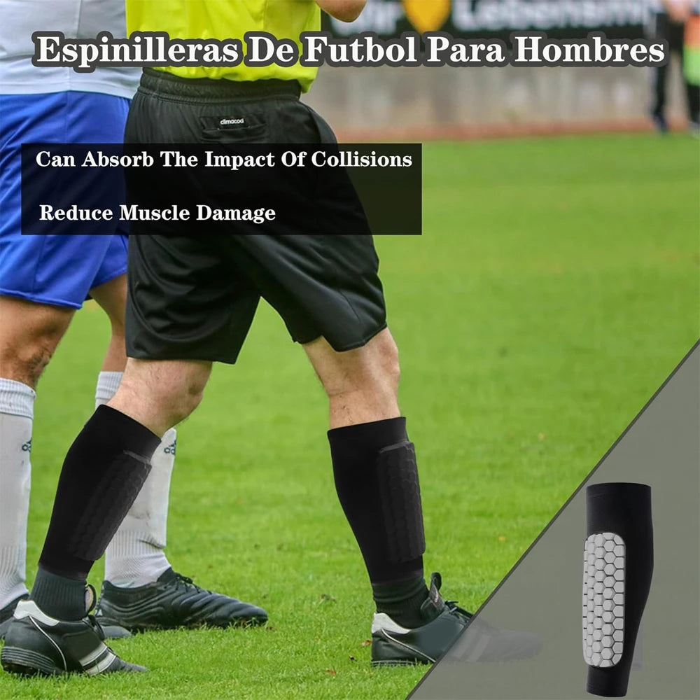 Honeycomb Protective Shin Guard Sleeves for Sports - 18
