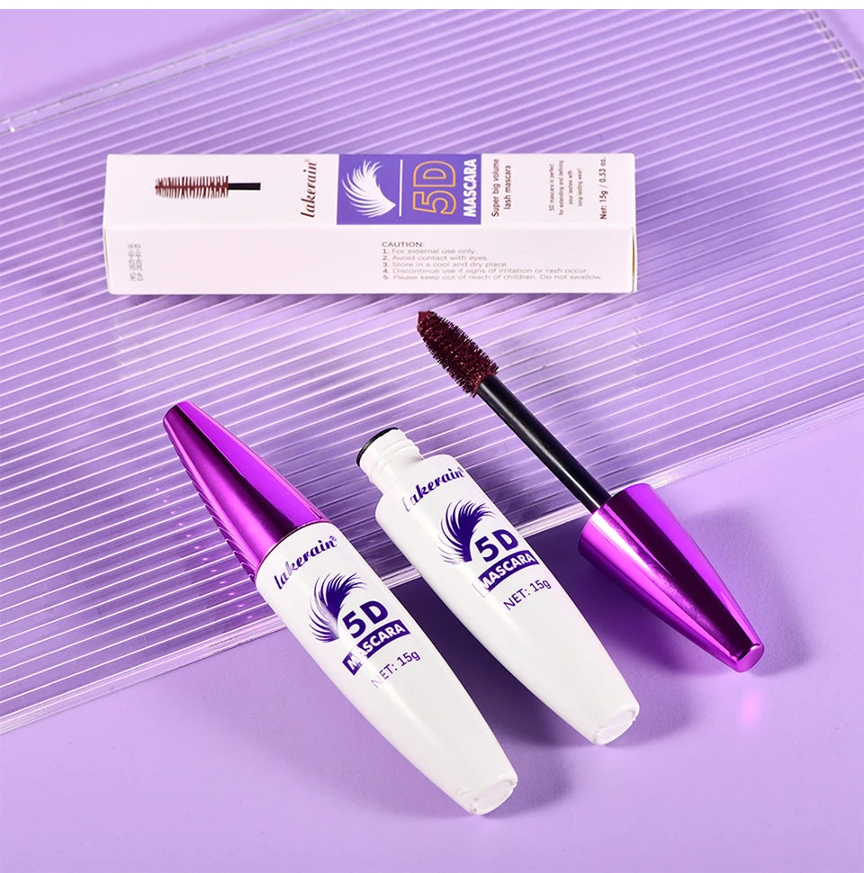 5D Waterproof Lengthening and Volumizing Mascara - 19