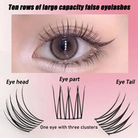 DIY Manga Style Cluster Lash Extension Kit