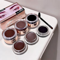 2-in-1 Eyebrow Cream and Gel Set for Defined Brows
