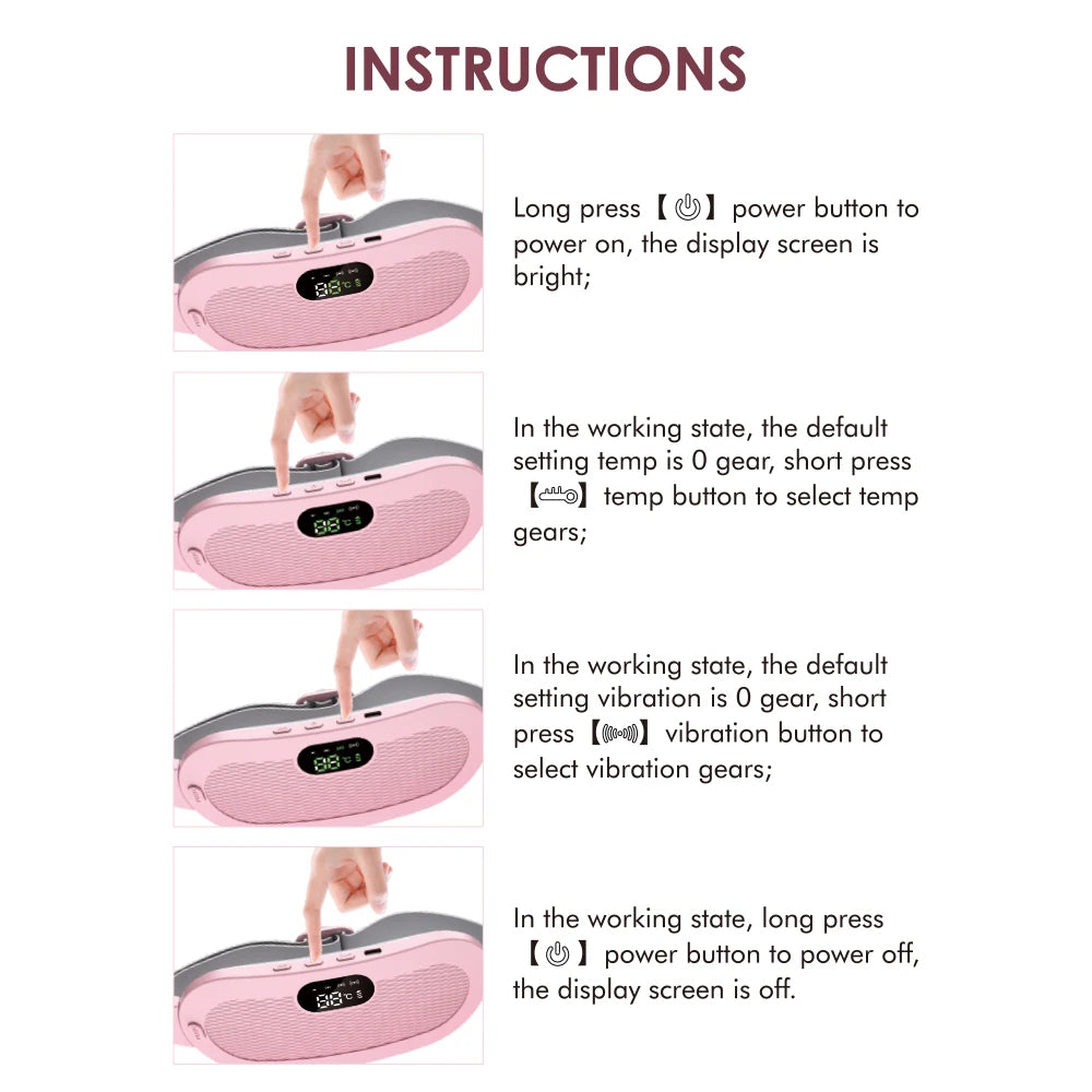 Portable Menstrual Heating Pad for Period Cramp Relief - 28