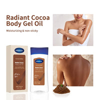 Radiant Cocoa Body Oil Gel for Glowing Hydrated Skin