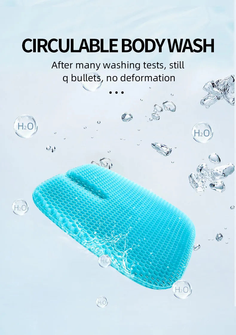Breathable Honeycomb Gel Seat Cushion for Office and Car - 14