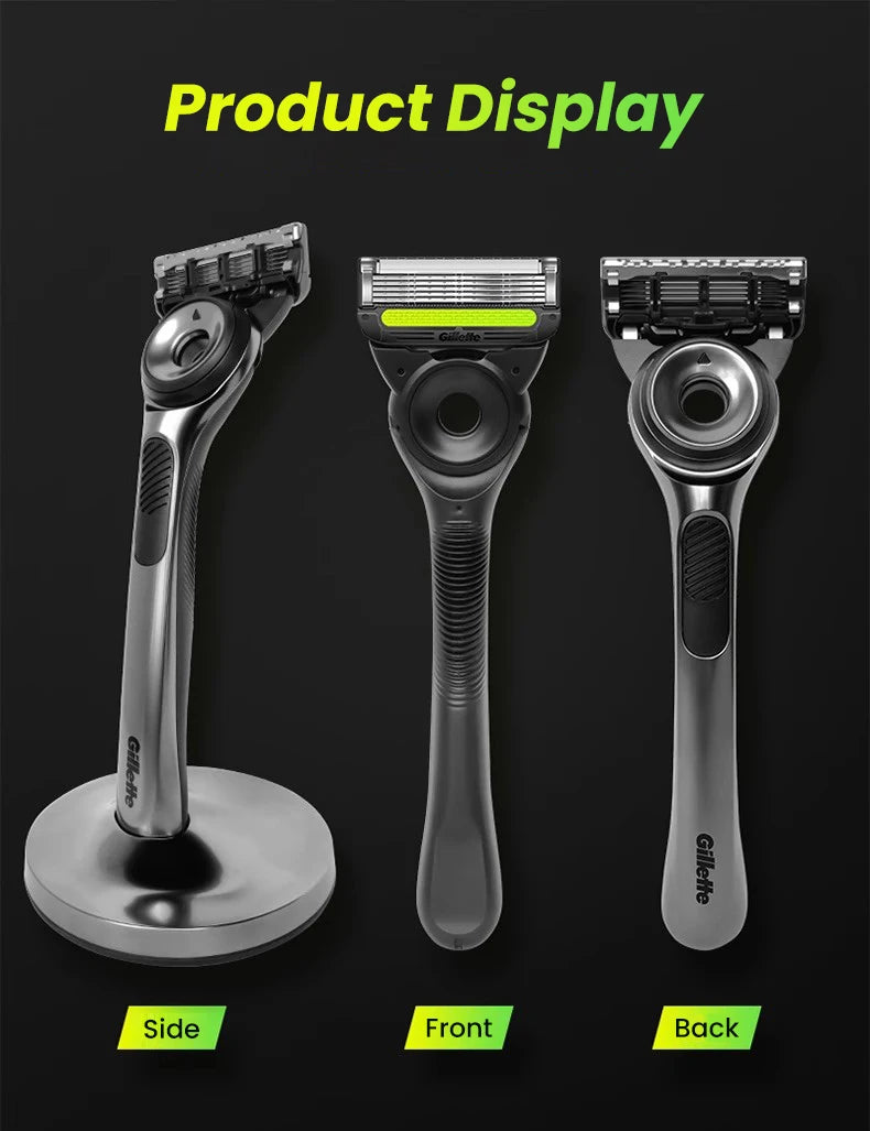 5-Blade Exfoliating Manual Razor for Men - 16