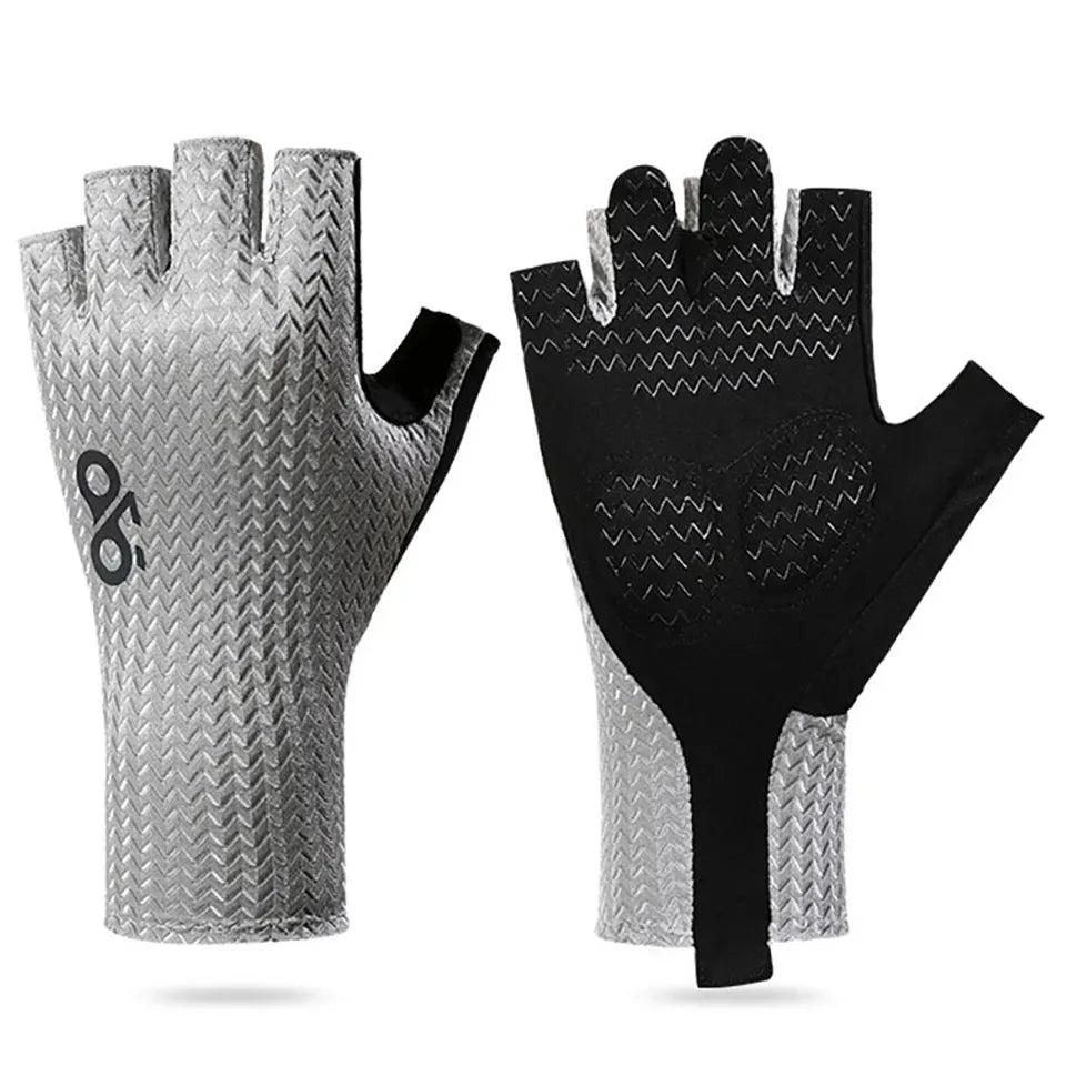 Breathable Half-Finger Cycling Gloves for Summer Sports - 11