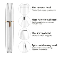 4-in-1 Rechargeable Electric Shaver for Women