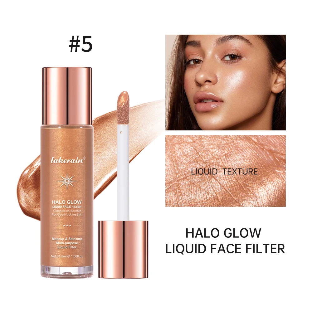Liquid Glow Face Filter Makeup Primer & Highlighter - 23