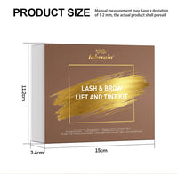 Professional Eyelash Lift and Eyebrow Tinting Kit